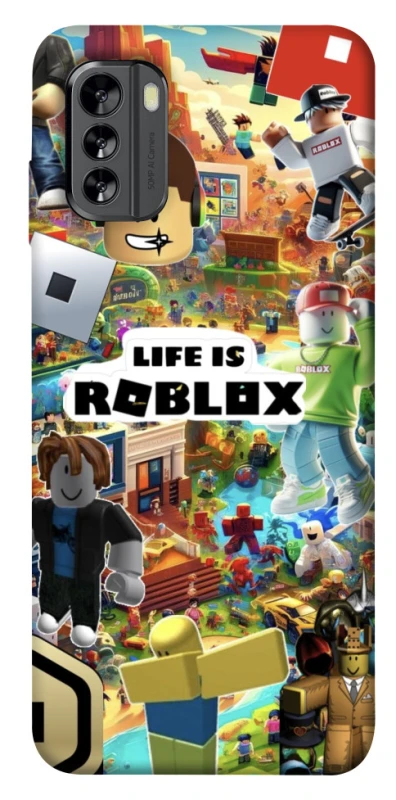 Чохол на Nokia G60 Life is Roblox фото 1 з 1