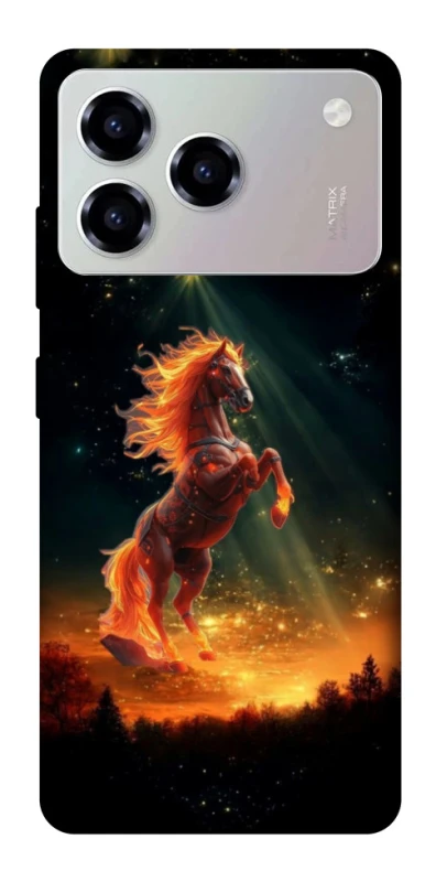 Чохол на ZTE Blade A76 Red Fire Horse ver.2 фото 1 з 1