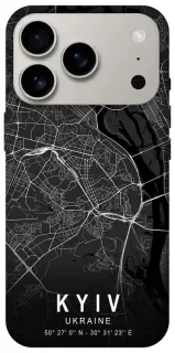 Чохол на Apple iPhone 18 Pro Kyiv map фото 1 з 2