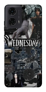 Чехол на Motorola Moto G04 Wednesday Collage ver.2 фото 1 из 1