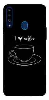 Чохол на Samsung Galaxy A20s Black coffee фото 1 з 1