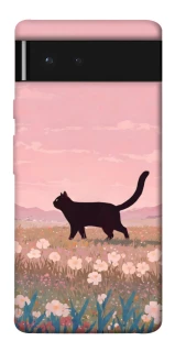 Чохол на Google Pixel 6 cat on a field фото 1 з 1
