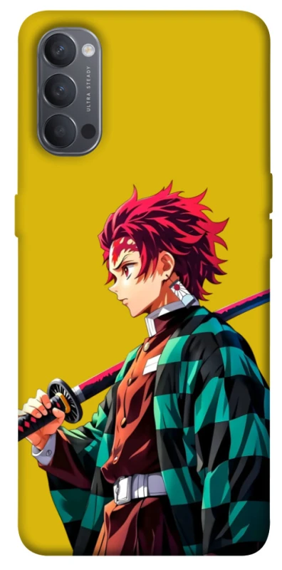 Чохол на Oppo Reno 4 Tanjiro Kamado v2 фото 1 з 1