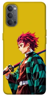 Чохол на Oppo Reno 4 Tanjiro Kamado v2 фото 1 з 1