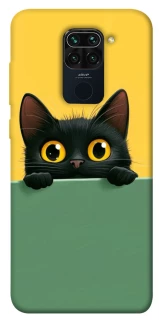 Чохол на Xiaomi Redmi Note 9 / Redmi 10X Black cat v2 фото 1 з 1