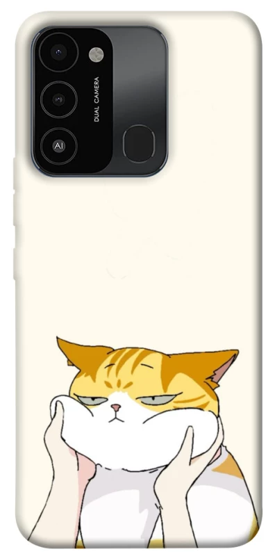 Чохол на TECNO Spark 8C Cat bun фото 1 з 1