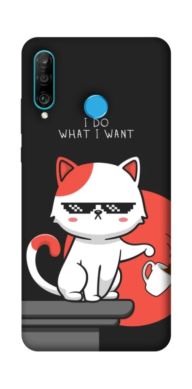 Чохол на Huawei P30 lite I do what i wont фото 1 з 1