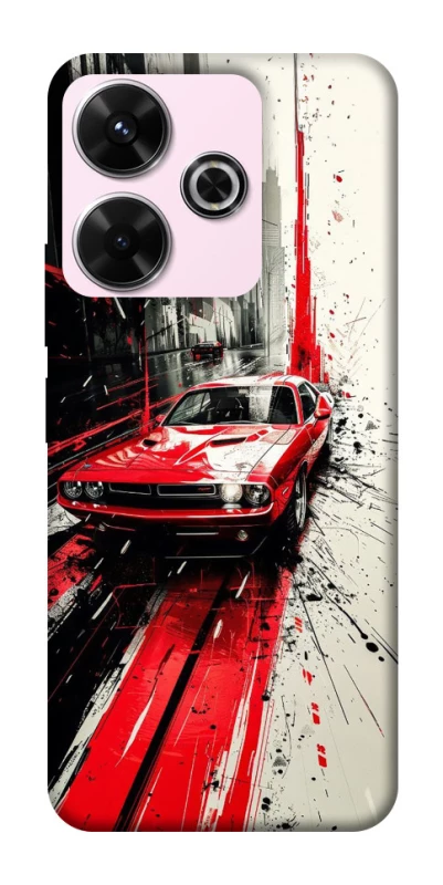 Чохол на Xiaomi Redmi 13 4G Painted Mustang фото 1 з 1