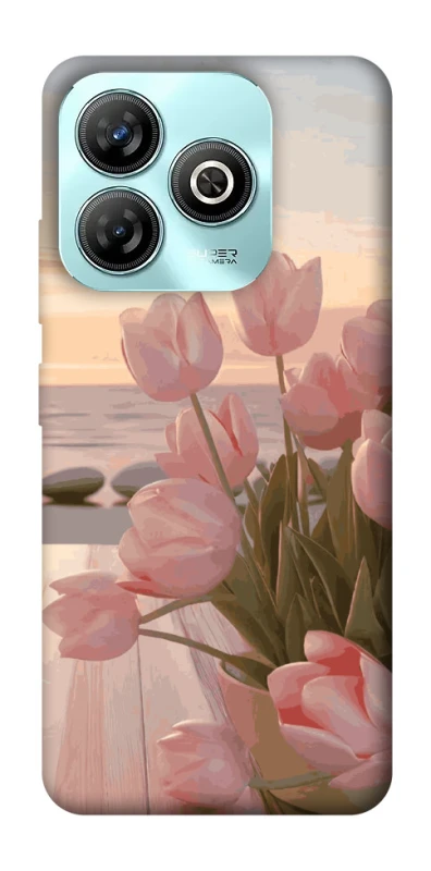 Чохол на ZTE Blade A75 4G Morning Flowers zon фото 1 з 1