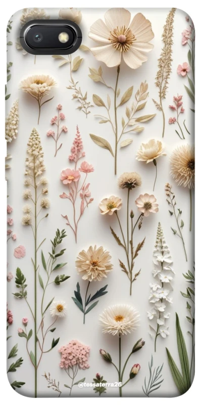 Чохол на Xiaomi Redmi 6A Floral design ver.1 фото 1 з 1