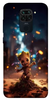 Чехол на Xiaomi Redmi Note 9 / Redmi 10X Baby Groot v3 фото 1 из 1