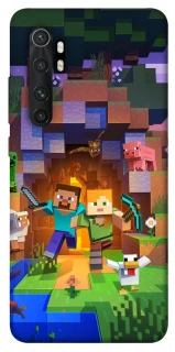 Чехол на Xiaomi Mi Note 10 Lite Minecraft game фото 1 из 1