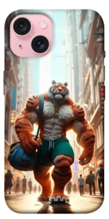 Чехол на Apple iPhone 15 (6.1") Тигр фото 1 из 1