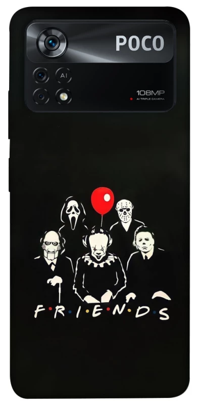 Чохол на Xiaomi Poco X4 Pro 5G Horror Friends фото 1 з 1