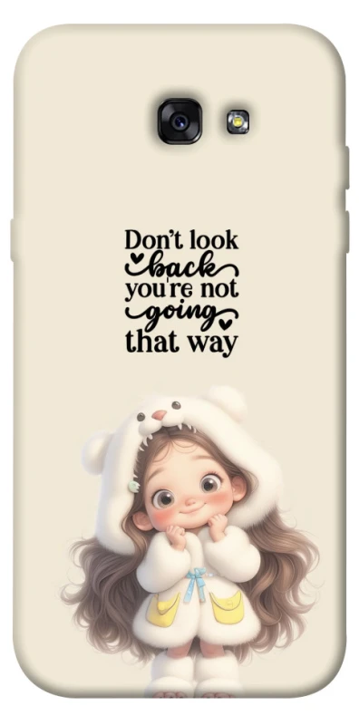 Чехол на Samsung A720 Galaxy A7 (2017) Don't look back фото 1 из 1