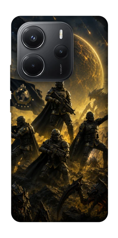 Чохол на Xiaomi Redmi Note 14 4G (Int. version) HELLDIVERS ver.2 фото 1 з 1
