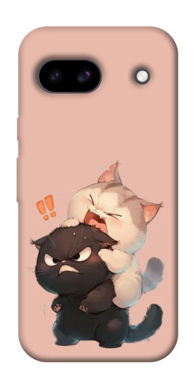 Чехол на Google Pixel 8a Сat and cat фото 1 из 1