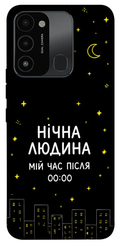 Чохол на TECNO Spark 8C Нічна людина фото 1 з 1