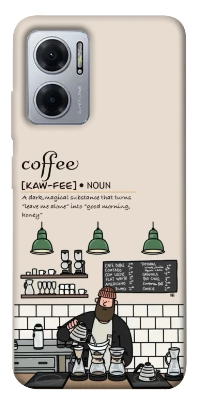 Чохол на Xiaomi Redmi Note 11E Kaw-fee фото 1 з 1