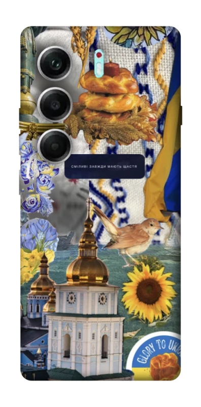 Чохол на Tecno Camon 40 Pro Ukraine style ver.5 фото 1 з 1