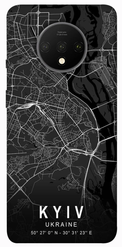 Чехол на OnePlus 7T Kyiv map фото 1 из 1