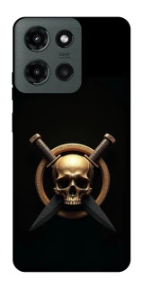 Чохол на Motorola Moto G Power (2025) Golden Skull фото 1 з 1
