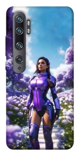 Чехол на Xiaomi Mi Note 10 / Note 10 Pro / Mi CC9 Pro Cyber space girl ver.4 фото 1 из 1