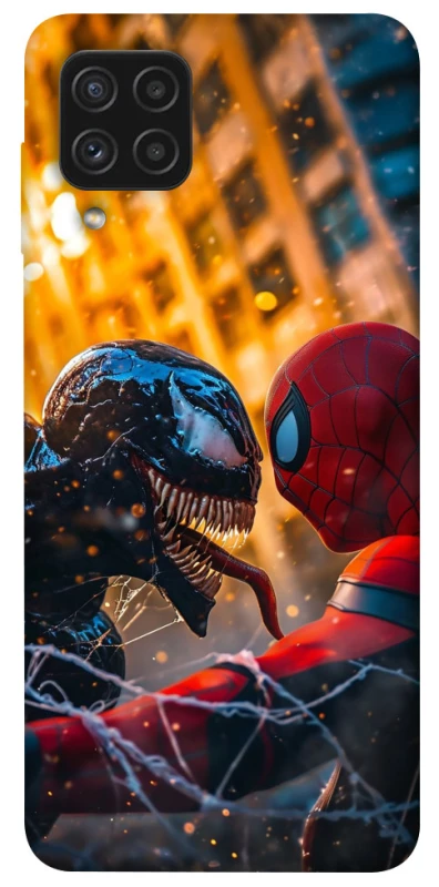 Чехол на Samsung Galaxy A22 4G Venom vs Spiderman фото 1 из 1
