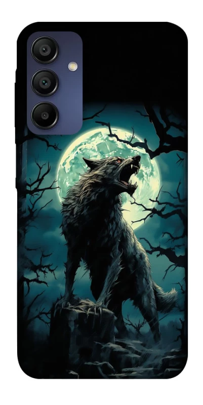 Чохол на Samsung Galaxy A15 4G/5G Вовк під місяцем фото 1 з 1