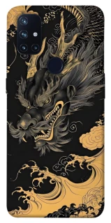 Чохол на OnePlus Nord N10 5G gold dragon фото 1 з 1