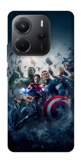 Чехол на Xiaomi Redmi Note 14 4G (Int. version) Marvel heroes фото 1 из 1