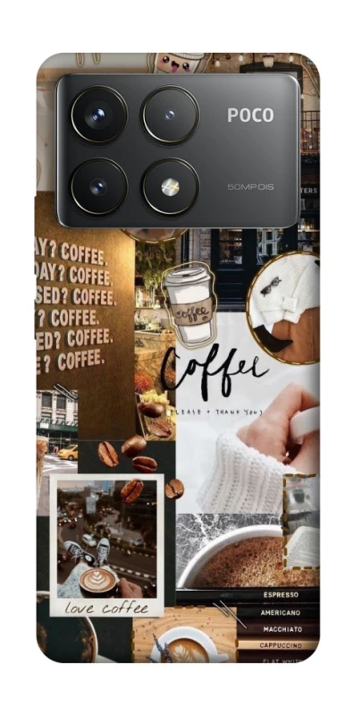 Чохол на Xiaomi Poco F6 Pro Coffee vibes фото 1 з 1