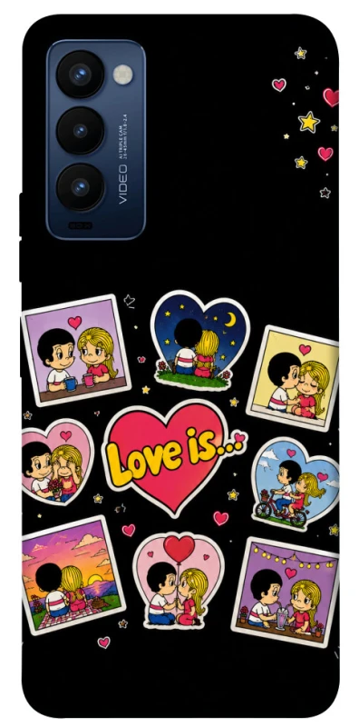 Чехол на TECNO Camon 18 Love is ver.2 фото 1 из 1