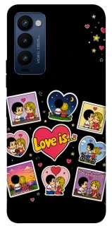 Чехол на TECNO Camon 18 Love is ver.2 фото 1 из 1