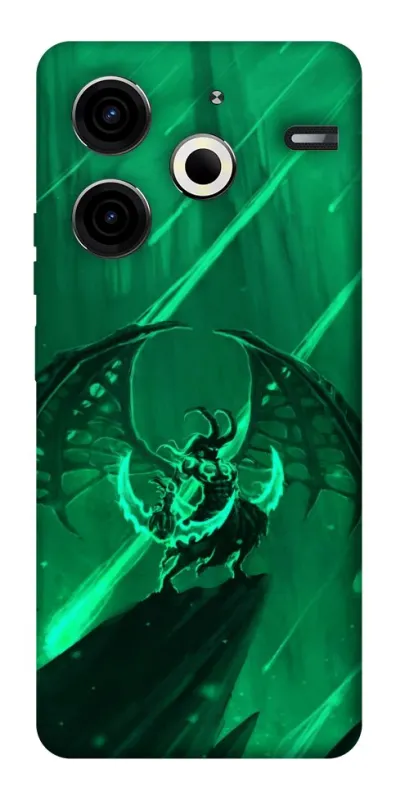 Чехол на TECNO Pova 6 Neo (LI6) Warcraft Illidan фото 1 из 1