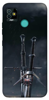 Чохол на TECNO POP 5 Мечі Ведьмака фото 1 з 1
