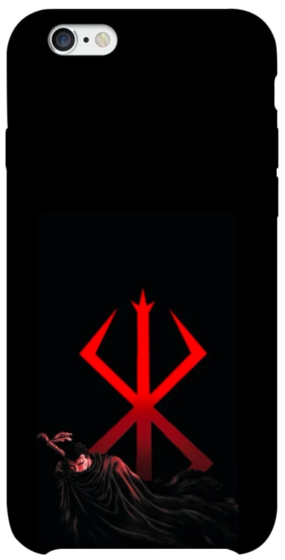 Чохол на Apple iPhone 6/6s (4.7") Berserk Red Logo фото 1 з 1