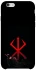 Чохол на Apple iPhone 6/6s (4.7") Berserk Red Logo фото 1 з 1