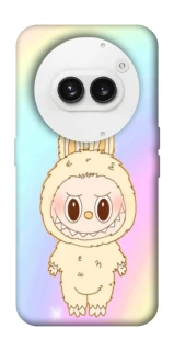 Чохол на Nothing Phone (2a) Fluffy Rainbow Labubu фото 1 з 1