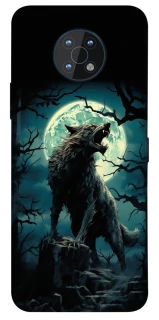 Чохол на Nokia G50 Вовк під місяцем фото 1 з 1