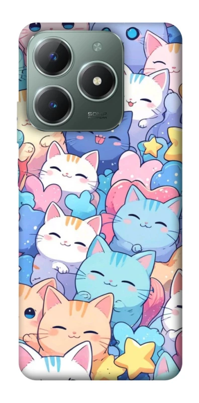 Чехол на Realme C61 Funny Kittens ver.3 фото 1 из 1