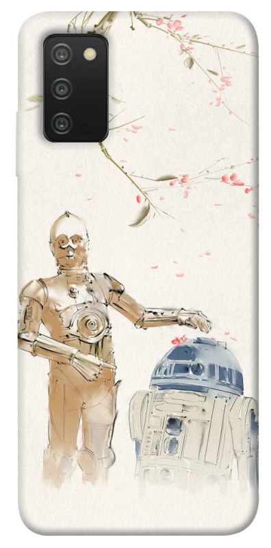 Чохол на Samsung Galaxy A03s Star Wars robots фото 1 з 1