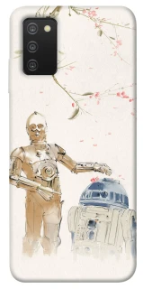 Чохол на Samsung Galaxy A03s Star Wars robots фото 1 з 1