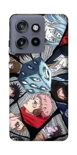 Чехол на Motorola Edge 50 Neo jujutsu kaisen v4 фото 1 из 1