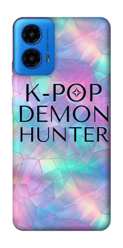 Чохол на Motorola Moto G45 K-Pop Demon Hunters Logo фото 1 з 1