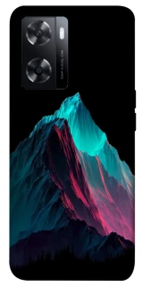 Чехол на Oppo A57s Neon mountains фото 1 из 1