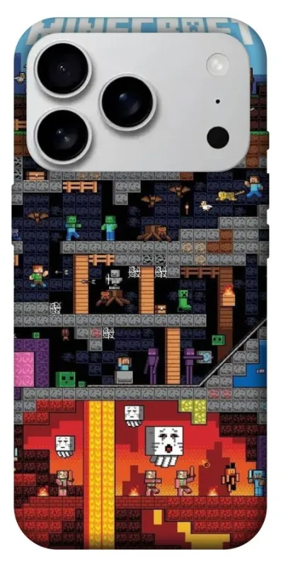 Чехол на Apple iPhone 18 Pro Max Minecraft фото 1 из 1