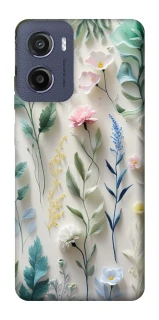 Чехол на Motorola Moto E15 Floral design ver.3 фото 1 из 1