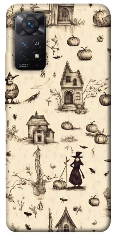 Чохол на Xiaomi Redmi Note 12 Pro 4G Halloween aesthetic ver.1 фото 1 з 1
