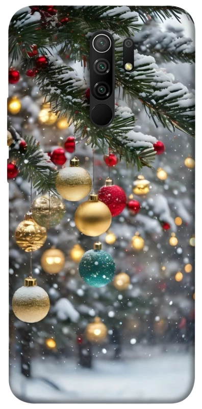 Чохол на Xiaomi Redmi 9 Новорічний v48 фото 1 з 1